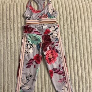 Old Navy Kids Floral Leggings Set - Multicolor